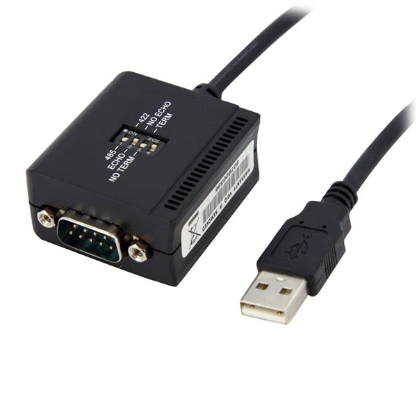StarTech.com Câble Adaptateur Professionnel de 1.80m USB vers RS422/485 - Mémorisation de Port COM StarTech.com Câble Adaptateur Professionnel de 1.80m USB vers RS422/485 - Mémorisation de Port COM