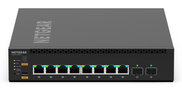 NETGEAR MSM4310 Géré L3 2.5G Ethernet (100/1000/2500) Connexion Ethernet, supportant l'alimentation via ce port (PoE) 1U Noir