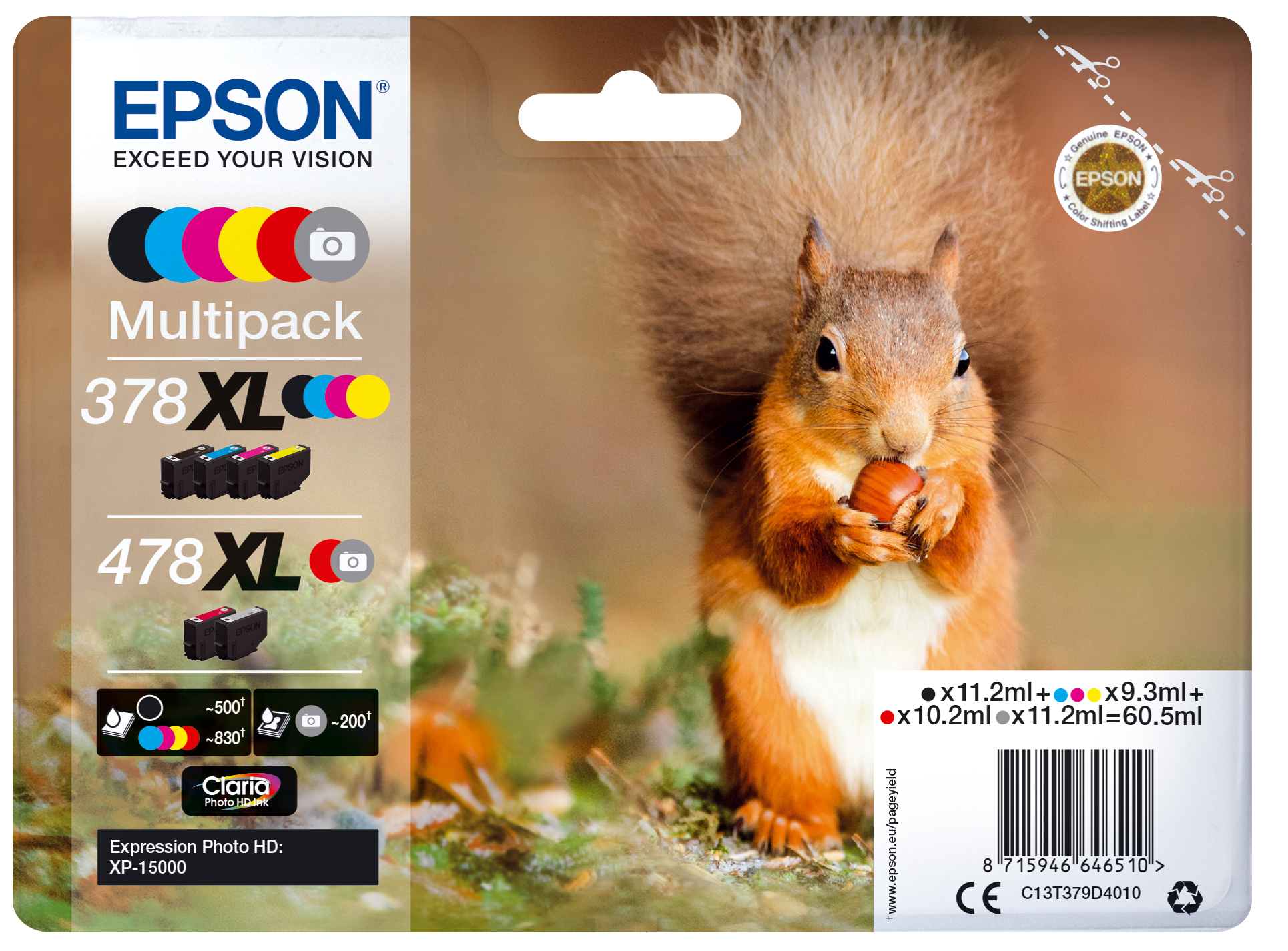 Epson 478XL Multipack Epson 478XL Multipack
