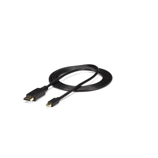StarTech.com Câble adaptateur Mini DisplayPort vers DisplayPort 1.2 de 1,8m - Cordon Mini DP vers DP - M/M - DisplayPort 4k