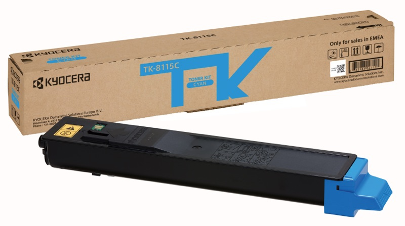 KYOCERA TK-8115C Cartouche de toner 1 pièce(s) Original Cyan KYOCERA TK-8115C Cartouche de toner 1 pièce(s) Original Cyan