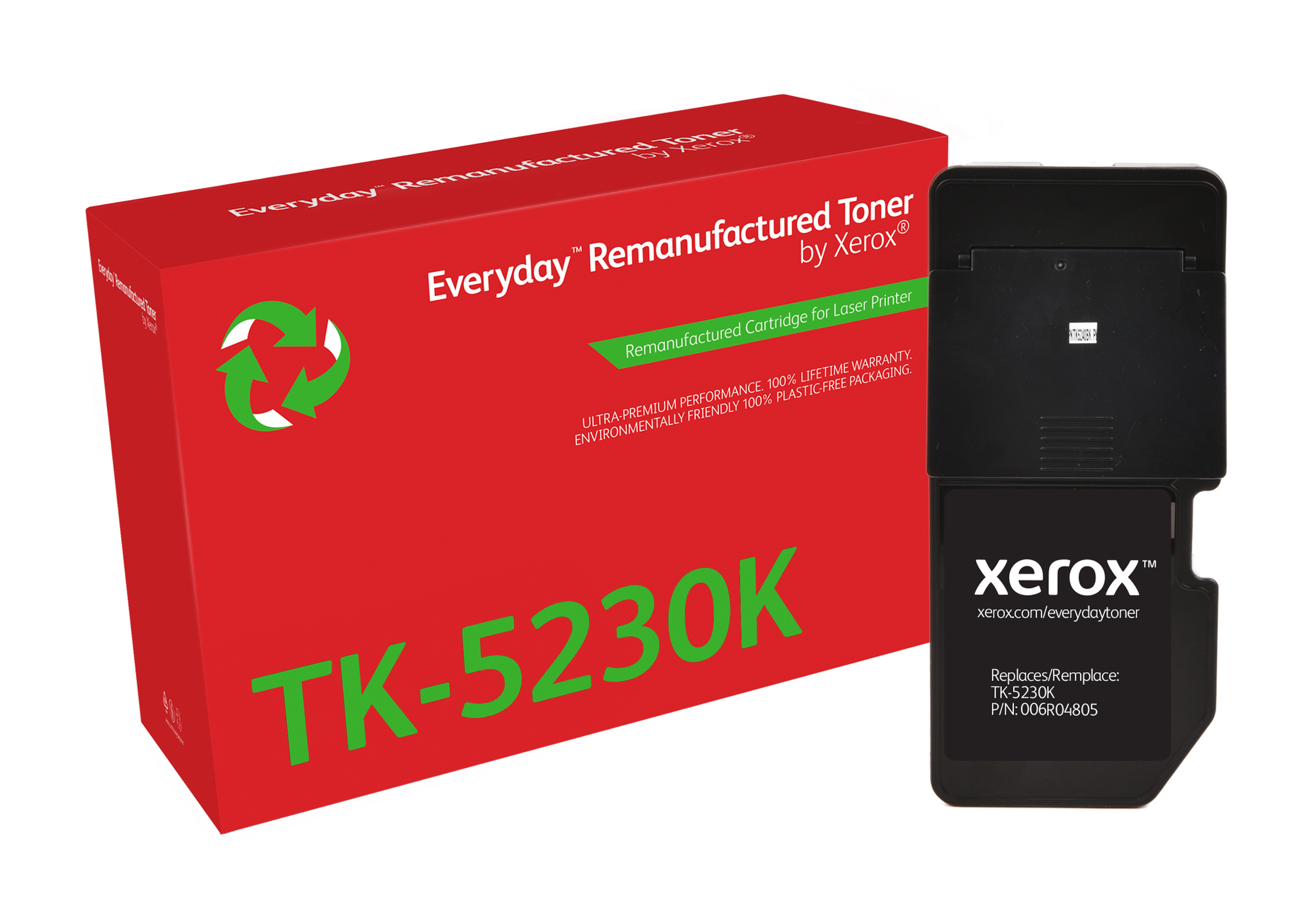 Remanufacturé Everyday Toner remanufacturé Noir Everyday™ de Xerox compatible avec Kyocera TK-5230K, Capacité standard Remanufacturé Everyday Toner remanufacturé Noir Everyday™ de Xerox compatible avec Kyocera TK-5230K, Capacité standard