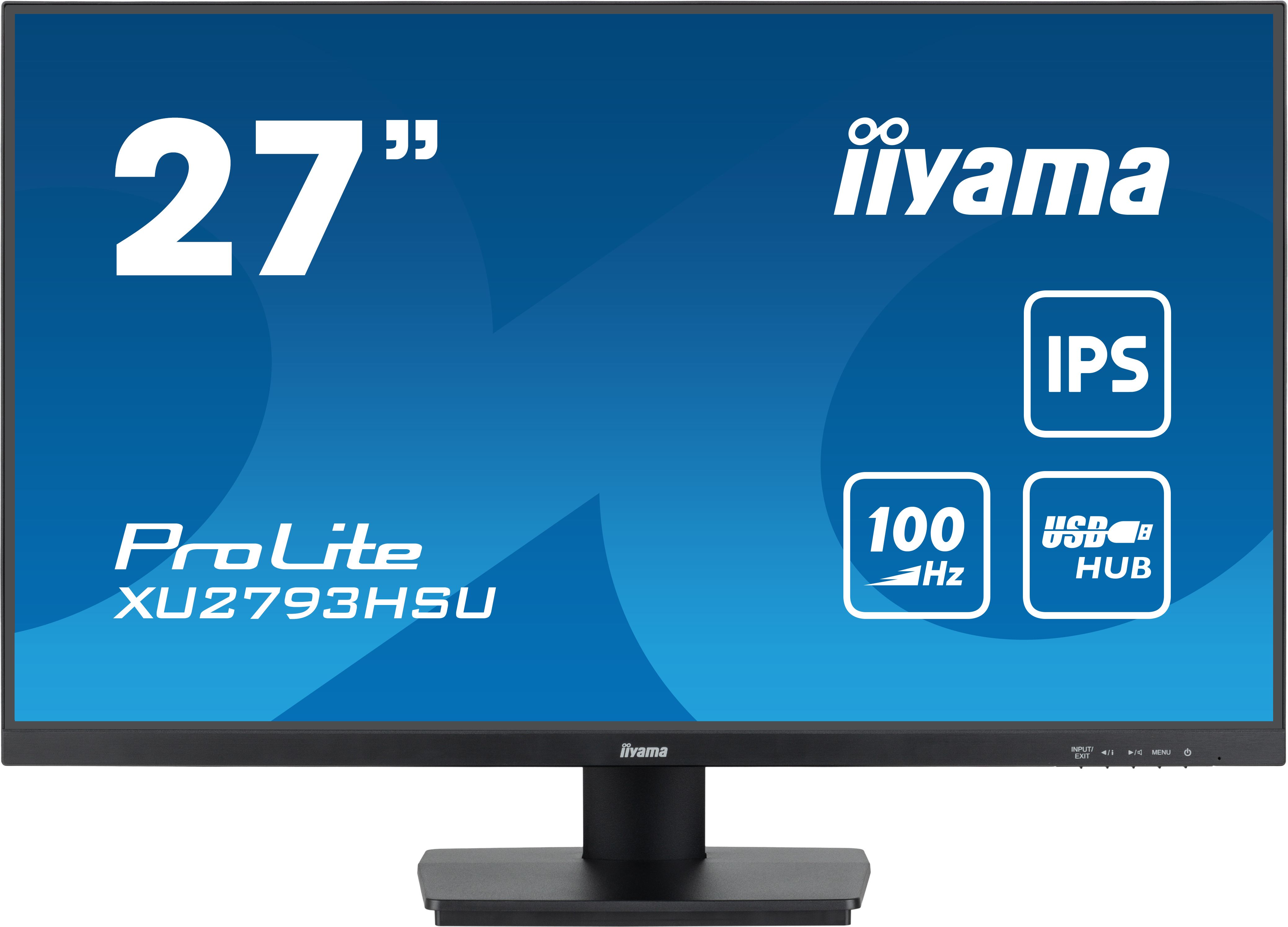 iiyama ProLite écran plat de PC 68,6 cm (27") 1920 x 1080 pixels Full HD LED Noir