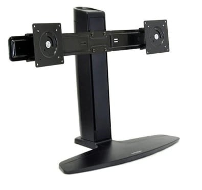 Lenovo Ergotron Neo-Flex Dual LCD LiftStand 24" 61 cm (24") Bureau Noir