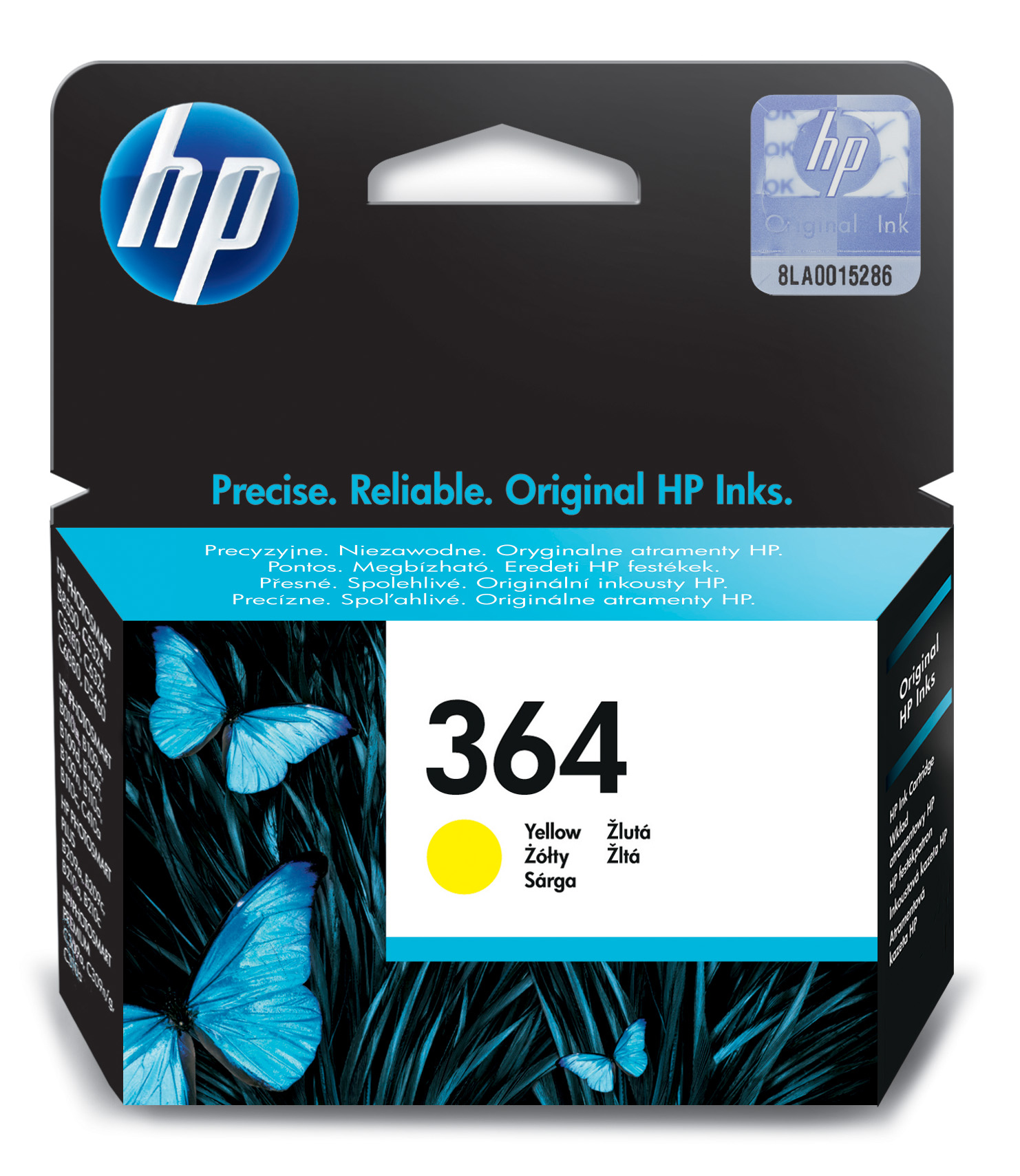 INK CARTRIDGE 364 YELLOW BLISTER RF INK CARTRIDGE 364 YELLOW BLISTER RF