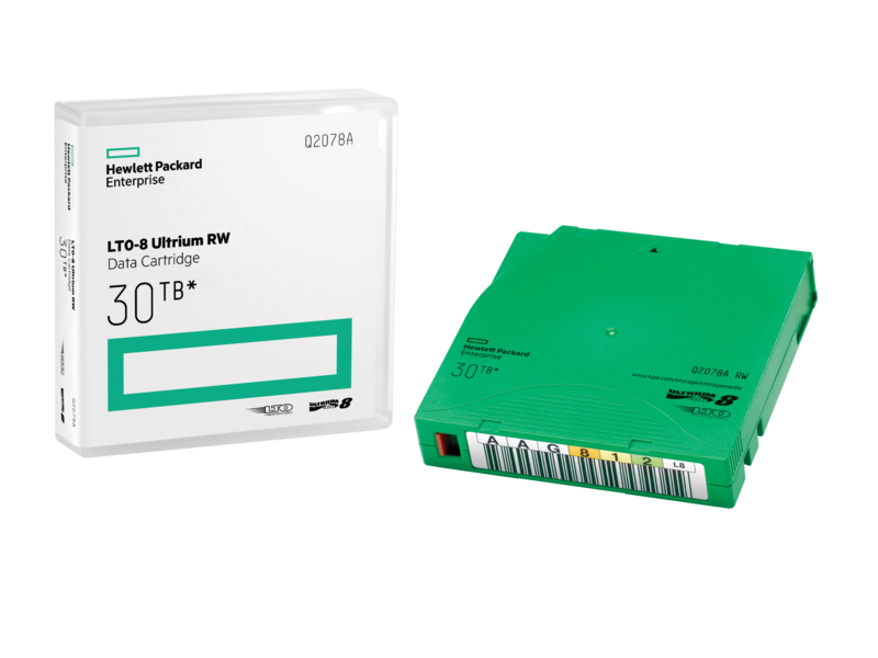 HPE Ultrium RW Data Cartridges Library Pack
