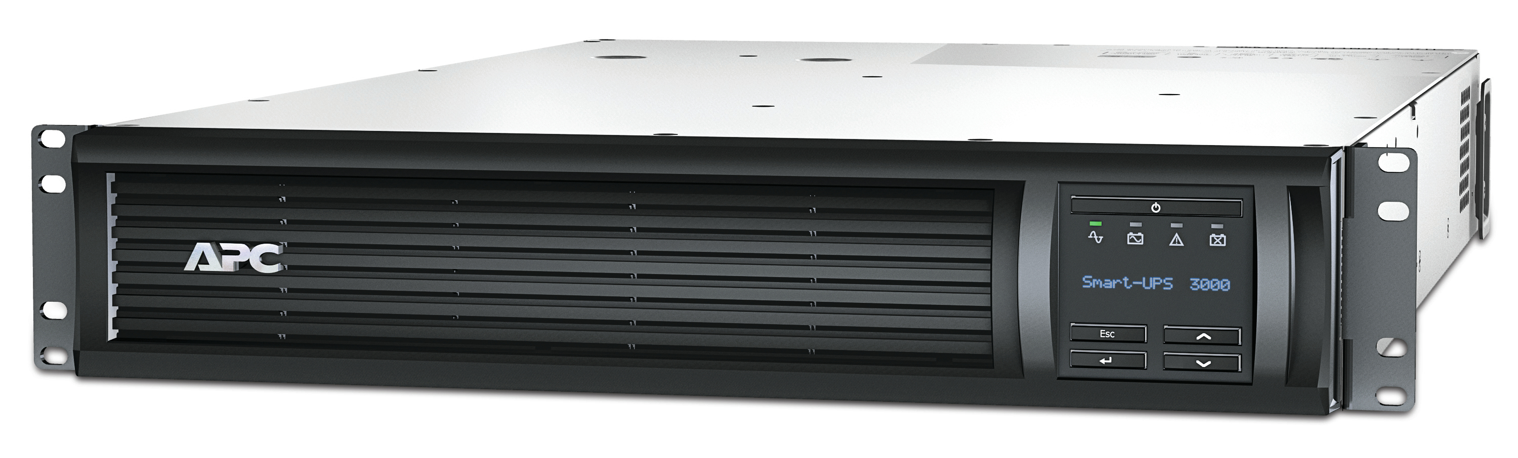 APC SMT3000RM2UC alimentation d'énergie non interruptible Interactivité de ligne 2,88 kVA 2700 W 8 sortie(s) CA APC SMT3000RM2UC alimentation d'énergie non interruptible Interactivité de ligne 2,88 kVA 2700 W 8 sortie(s) CA