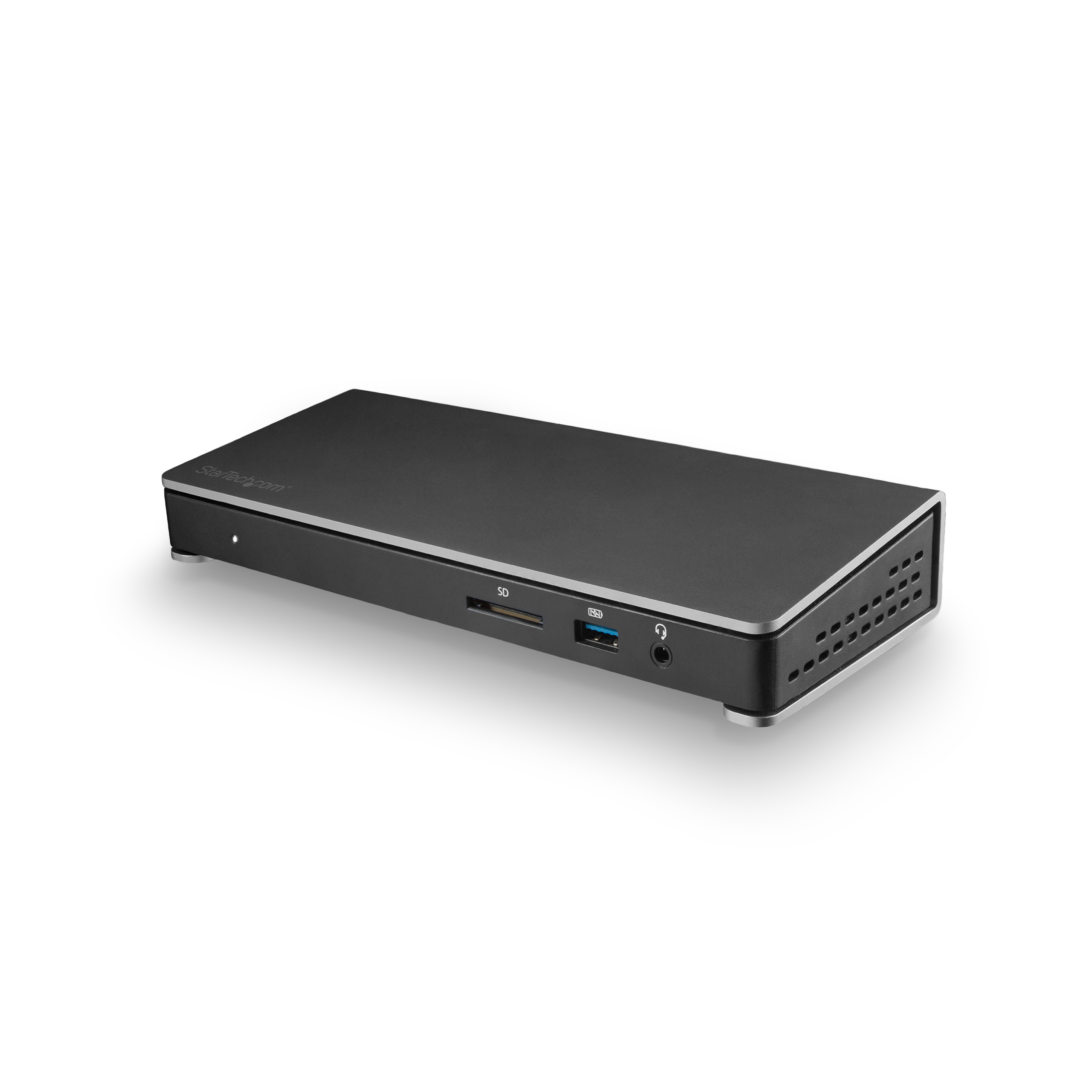 StarTech.com Station d'accueil Thunderbolt 3 double affichage 4K pour PC portable avec lecteur de carte SD et Power Delivery jusqu'à 85 W StarTech.com Station d'accueil Thunderbolt 3 double affichage 4K pour PC portable avec lecteur de carte SD et Power Delivery jusqu'à 85 W