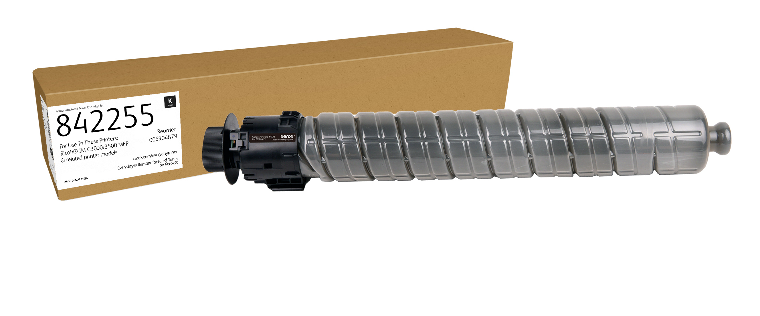 Remanufacturé Everyday Tambour remanufacturé Noir Everyday™ de Xerox compatible avec Ricoh 842255, Capacité standard Remanufacturé Everyday Tambour remanufacturé Noir Everyday™ de Xerox compatible avec Ricoh 842255, Capacité standard
