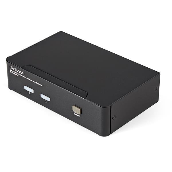 StarTech.com Commutateur KVM HDMI USB 2 ports avec audio et concentrateur USB 2.0 StarTech.com Commutateur KVM HDMI USB 2 ports avec audio et concentrateur USB 2.0