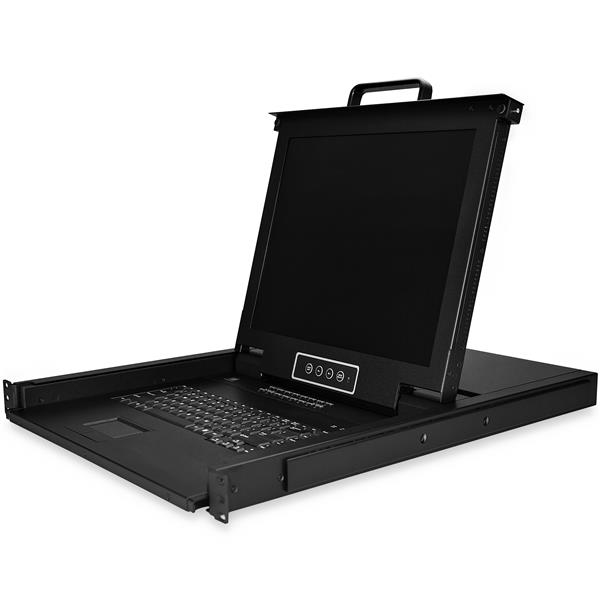 StarTech.com Console LCD de 17" à montage en rack 1U avec 16 ports et clavier américain StarTech.com Console LCD de 17" à montage en rack 1U avec 16 ports et clavier américain