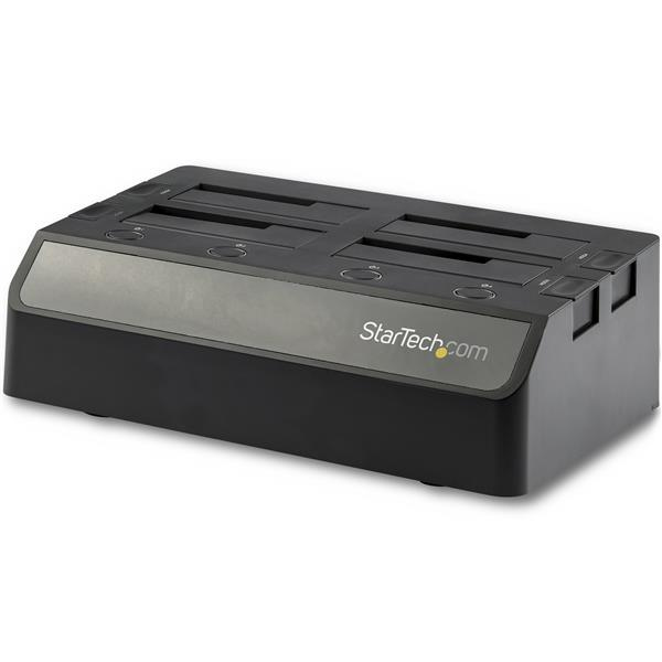 StarTech.com Station d'accueil USB 3.1 (10 Gb/s) pour 4 disques durs SATA III de 2,5" / 3,5" StarTech.com Station d'accueil USB 3.1 (10 Gb/s) pour 4 disques durs SATA III de 2,5" / 3,5"