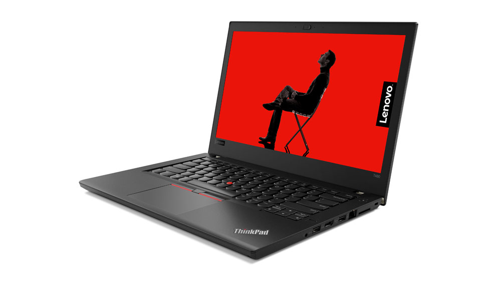 Lenovo ThinkPad T480 Ordinateur portable 35,6 cm (14") 1920 x 1080 pixels Intel® Core™ i5 de 8e génération 8 Go DDR4-SDRAM 256 Go SSD Wi-Fi 5 (802.11ac) Windows 10 Pro Noir