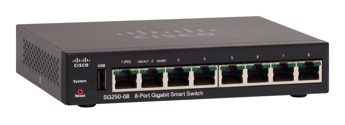 Cisco 250 Series SG250-08 Cisco 250 Series SG250-08
