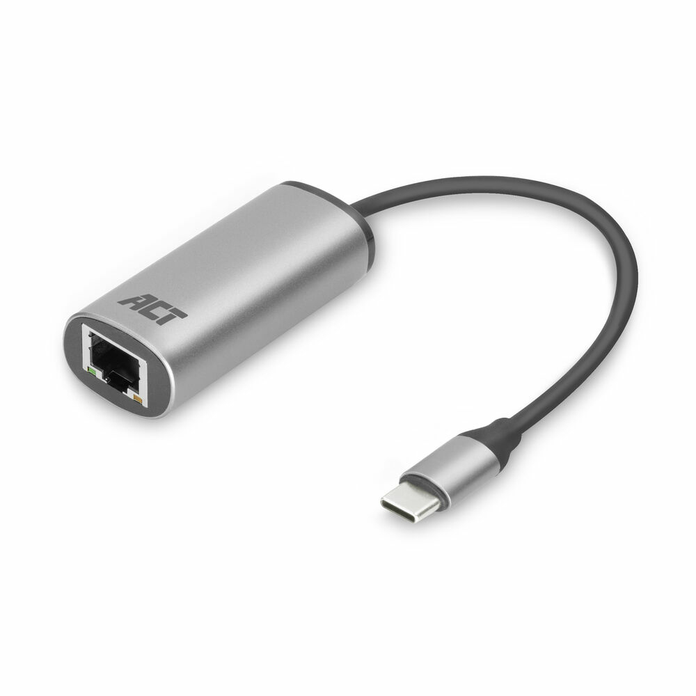 ACT AC7081 hub & concentrateur USB 3.2 Gen 1 (3.1 Gen 1) Type-C 2500 Mbit/s Aluminium ACT AC7081 hub & concentrateur USB 3.2 Gen 1 (3.1 Gen 1) Type-C 2500 Mbit/s Aluminium