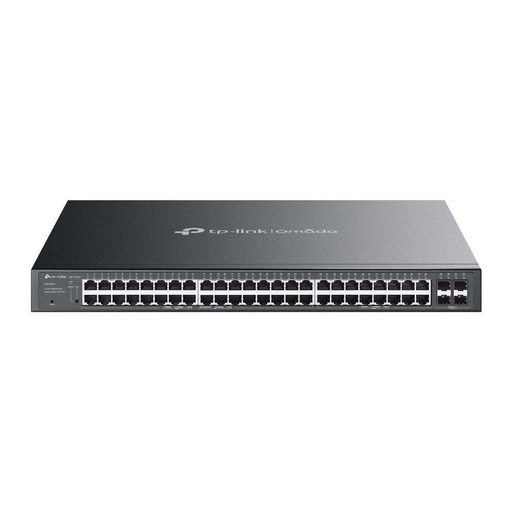 TP-Link Omada SG2452LP commutateur réseau Géré L2/L2+ Gigabit Ethernet (10/100/1000) Connexion Ethernet, supportant l'alimentation via ce port (PoE) 1U Noir TP-Link Omada SG2452LP commutateur réseau Géré L2/L2+ Gigabit Ethernet (10/100/1000) Connexion Ethernet, supportant l'alimentation via ce port (PoE) 1U Noir