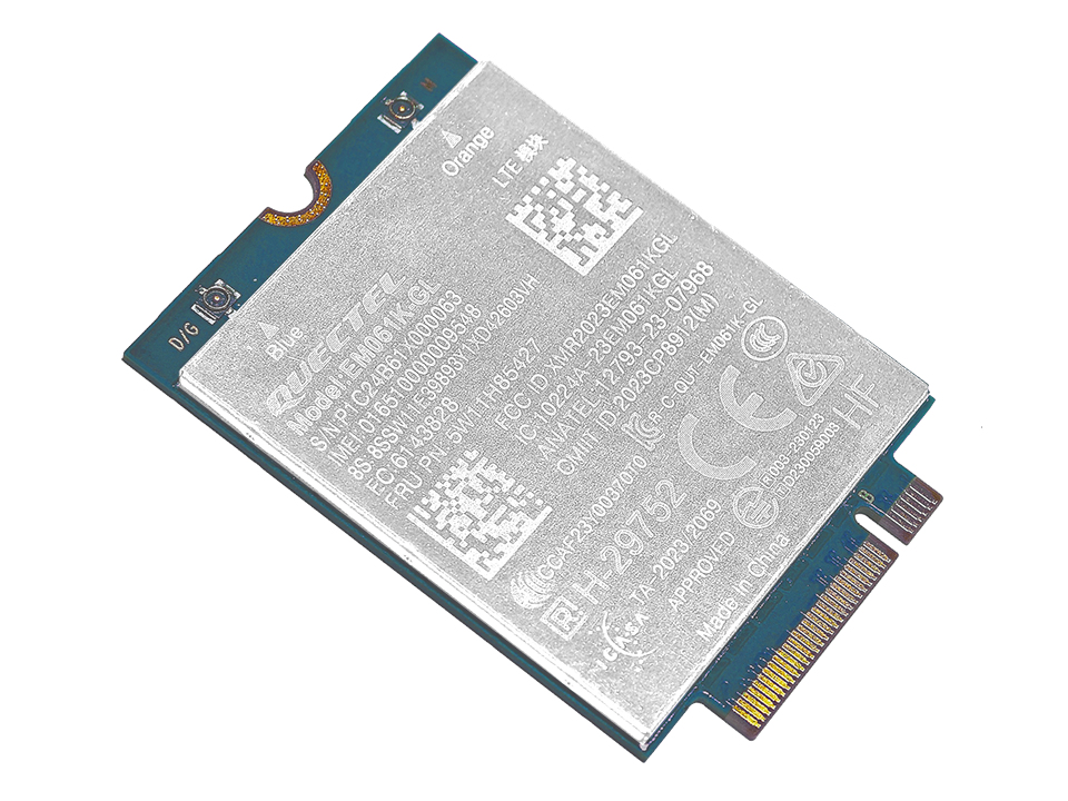 Lenovo 4XC1Q24438 carte réseau Interne WWAN Lenovo 4XC1Q24438 carte réseau Interne WWAN