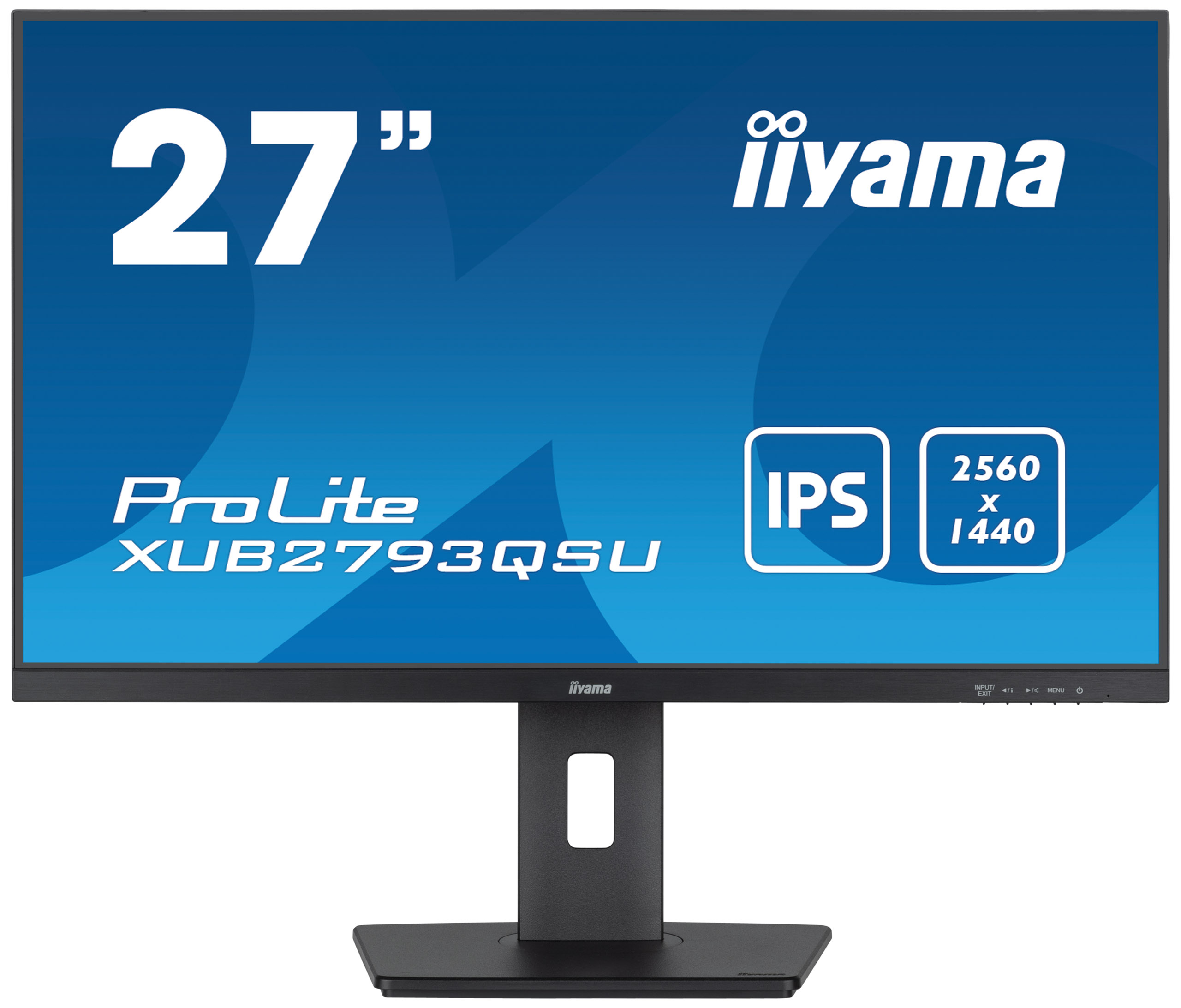 iiyama XUB2793QSU-B7 écran plat de PC 68,6 cm (27") 2560 x 1140 pixels Wide Quad HD LED Noir iiyama XUB2793QSU-B7 écran plat de PC 68,6 cm (27") 2560 x 1140 pixels Wide Quad HD LED Noir