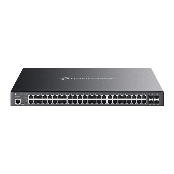 TP-Link Omada SG3452XMPP commutateur réseau Géré L2+ Gigabit Ethernet (10/100/1000) Connexion Ethernet, supportant l'alimentation via ce port (PoE) 1U Noir TP-Link Omada SG3452XMPP commutateur réseau Géré L2+ Gigabit Ethernet (10/100/1000) Connexion Ethernet, supportant l'alimentation via ce port (PoE) 1U Noir