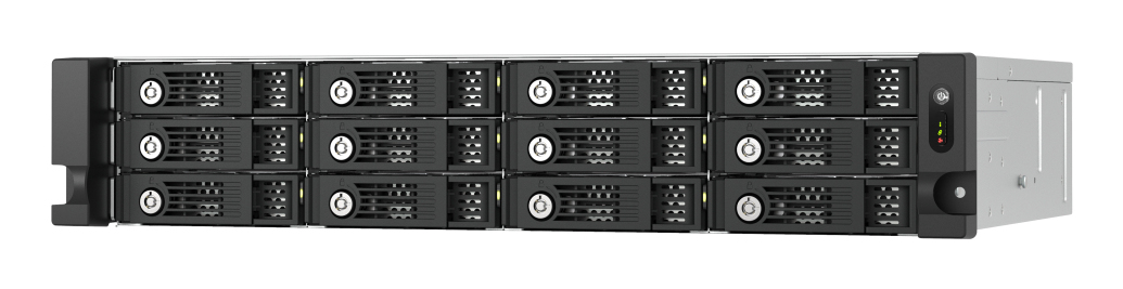 QNAP TL-R1200PES-RP Boîtier de disques de stockage Boîtier disque dur/SSD Noir, Gris 2.5/3.5" QNAP TL-R1200PES-RP Boîtier de disques de stockage Boîtier disque dur/SSD Noir, Gris 2.5/3.5"
