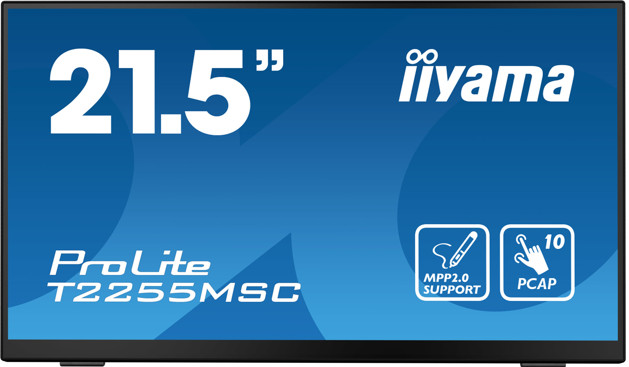 iiyama ProLite T2255MSC-B1 écran plat de PC 54,6 cm (21.5") 1920 x 1080 pixels Full HD LCD Écran tactile Noir iiyama ProLite T2255MSC-B1 écran plat de PC 54,6 cm (21.5") 1920 x 1080 pixels Full HD LCD Écran tactile Noir