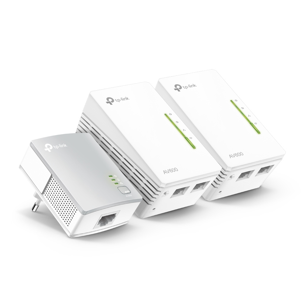 TP-Link TL-WPA4220T KIT AV500 Powerline Universal WiFi Range Extender, 2 Ethernet Ports, Network Kit TP-Link TL-WPA4220T KIT AV500 Powerline Universal WiFi Range Extender, 2 Ethernet Ports, Network Kit