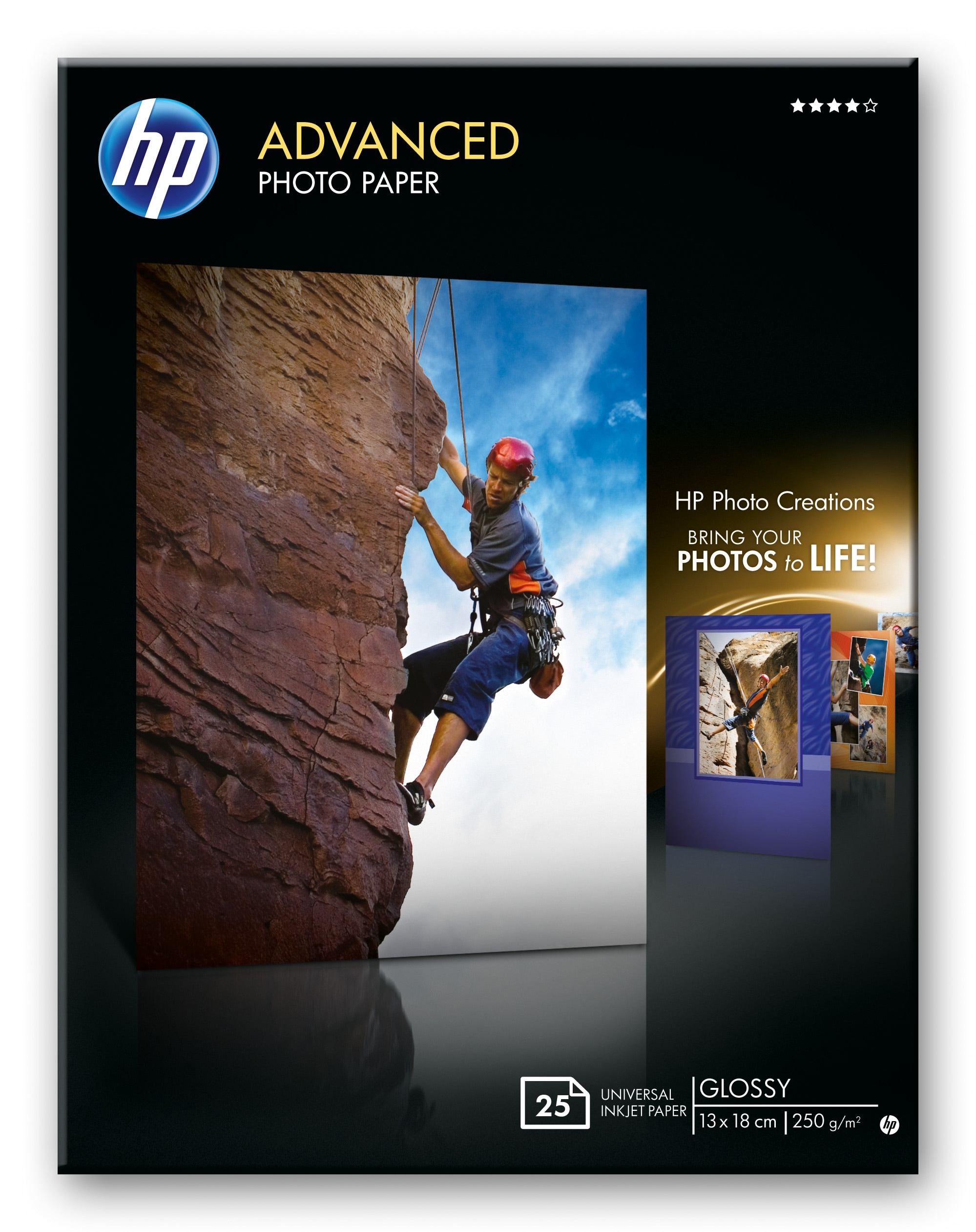 HP Q8696A papier photos Gloss