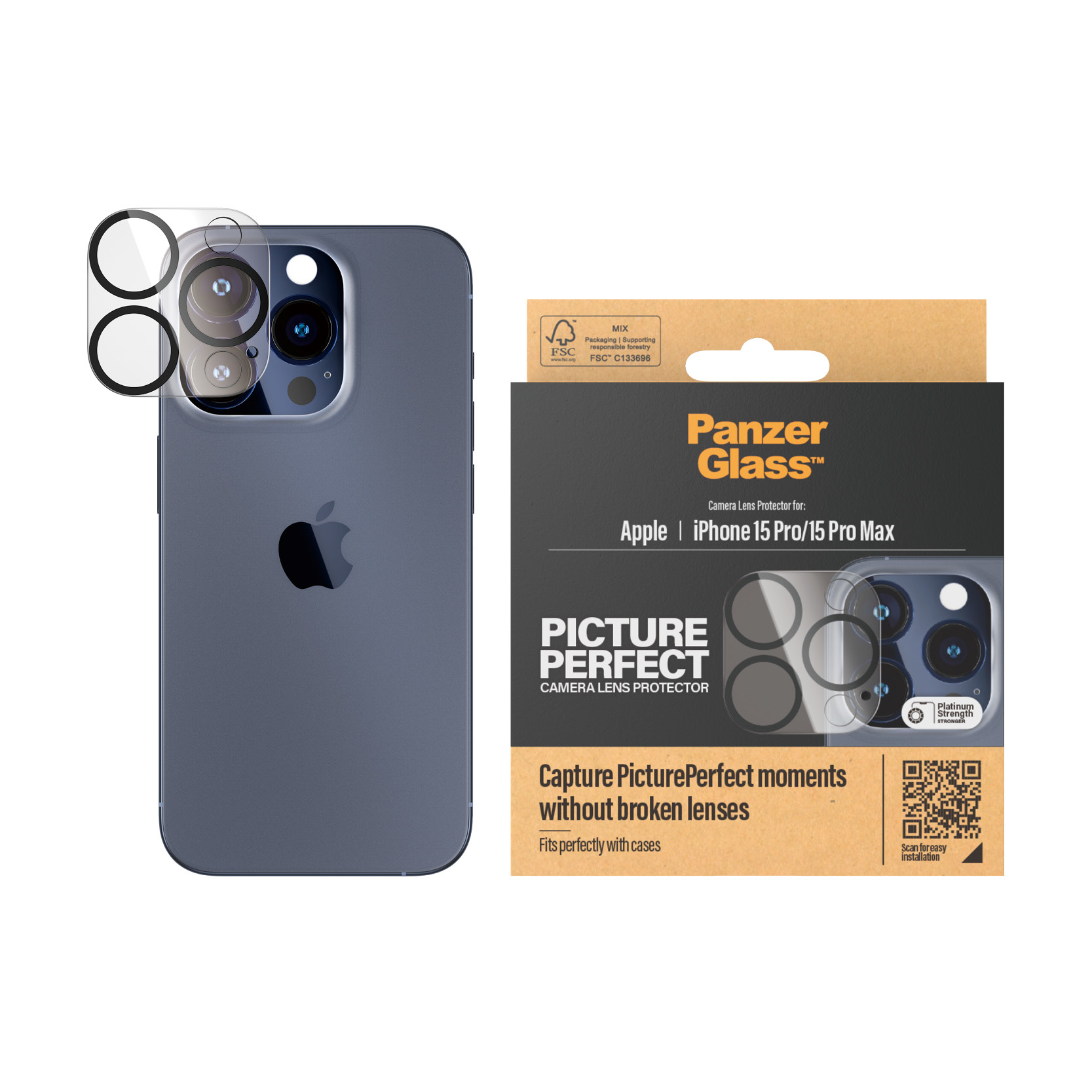  15 Pro Max Protection d'écran transparent Apple 1 pièce(s)