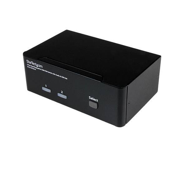StarTech.com Commutateur KVM 2 ports DisplayPort, USB et audio StarTech.com Commutateur KVM 2 ports DisplayPort, USB et audio