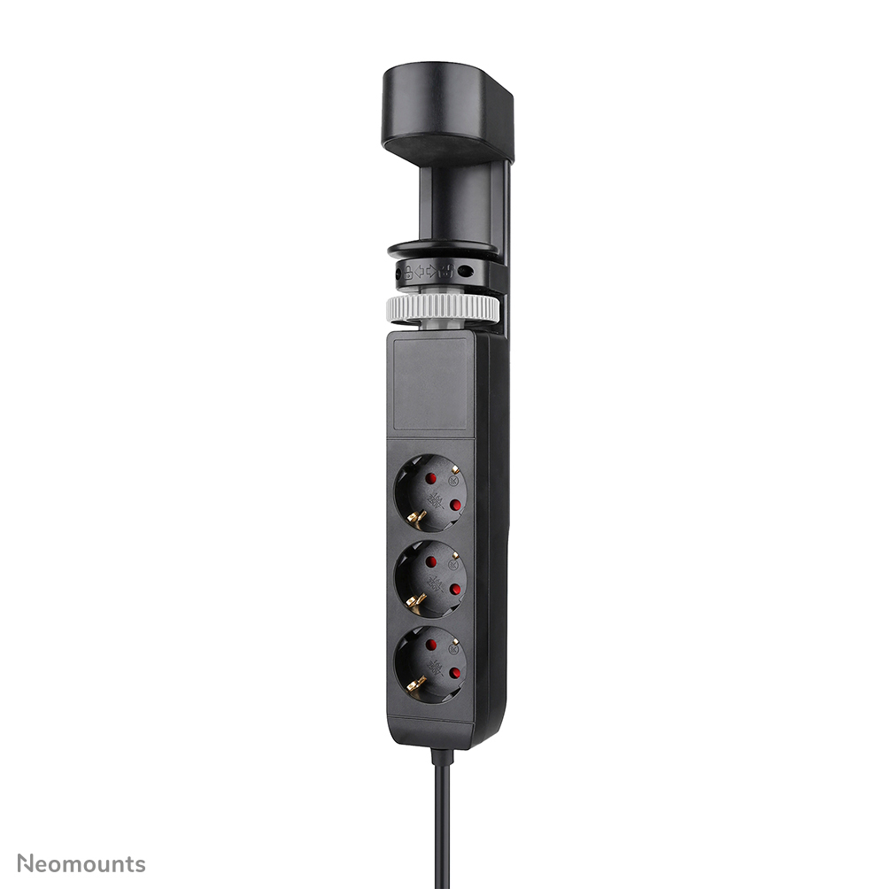 Neomounts DS22-840BL6 Multiprise de bureau avec pince et ports USB-C et USB-A - charge rapide Neomounts DS22-840BL6 Multiprise de bureau avec pince et ports USB-C et USB-A - charge rapide