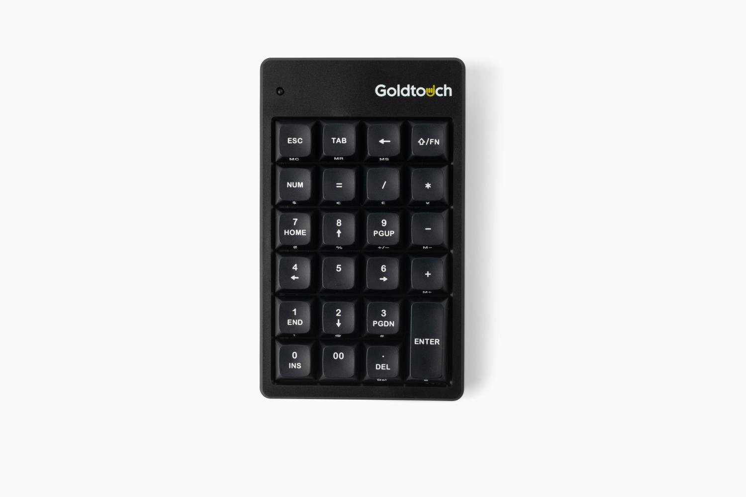 BakkerElkhuizen Goldtouch Elite Numeric clavier numérique PC portable/de bureau USB Noir