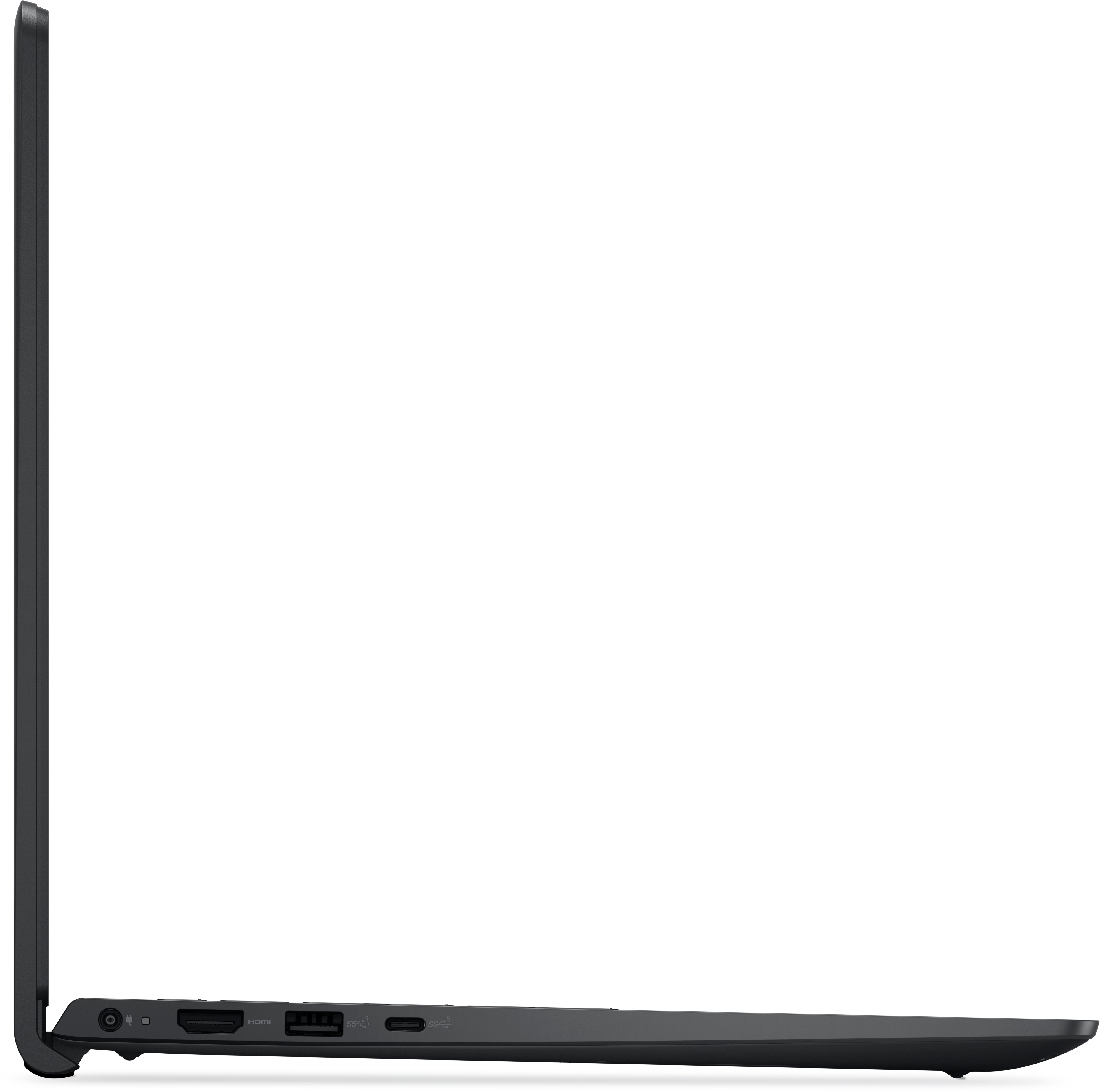 DELL DC15255 AMD Ryzen™ 5 7530U Ordinateur portable 39,6 cm (15.6") Full HD 16 Go DDR4-SDRAM 512 Go SSD Wi-Fi 5 (802.11ac) Windows 11 Pro Belge Noir