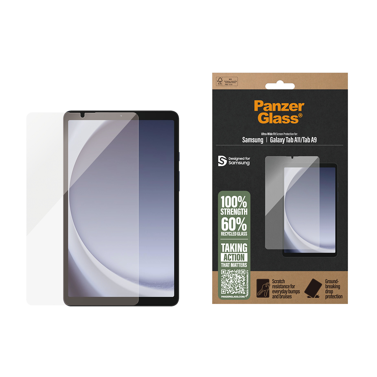  Ultra-Wide Fit Protection d'écran transparent 1 pièce(s)