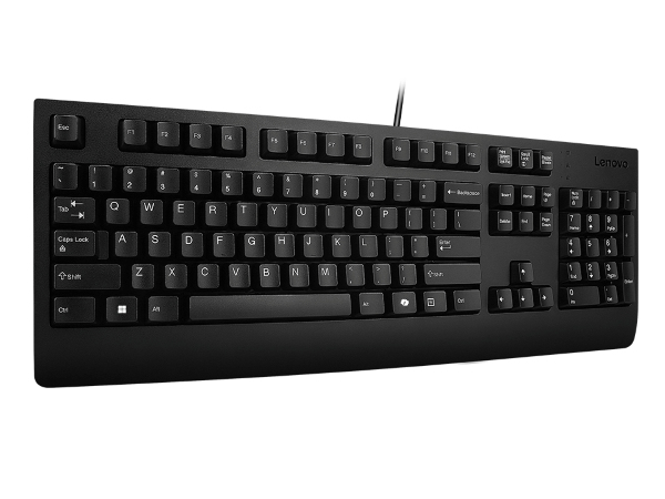 Lenovo Preferred Pro II clavier maison/bureau USB Belge, Anglais Noir Lenovo Preferred Pro II clavier maison/bureau USB Belge, Anglais Noir
