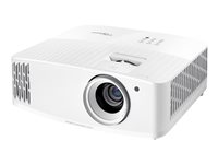 Optoma UHD38x vidéo-projecteur Projecteur à focale standard 4000 ANSI lumens DLP 4K (4096x2400) Compatibilité 3D Blanc Optoma UHD38x vidéo-projecteur Projecteur à focale standard 4000 ANSI lumens DLP 4K (4096x2400) Compatibilité 3D Blanc