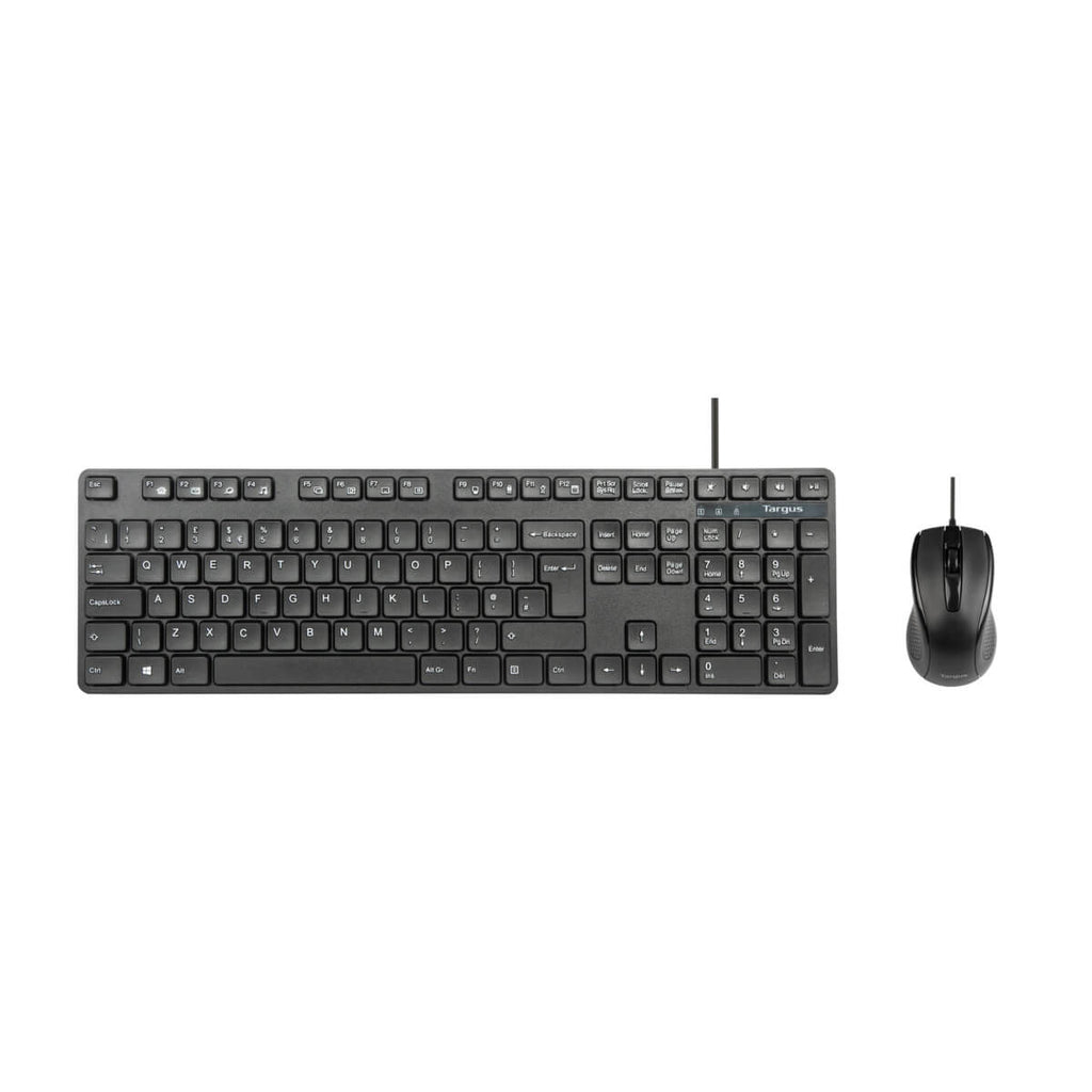 Targus AKM622FR clavier Souris incluse Universel USB QWERTY Français Noir Targus AKM622FR clavier Souris incluse Universel USB QWERTY Français Noir