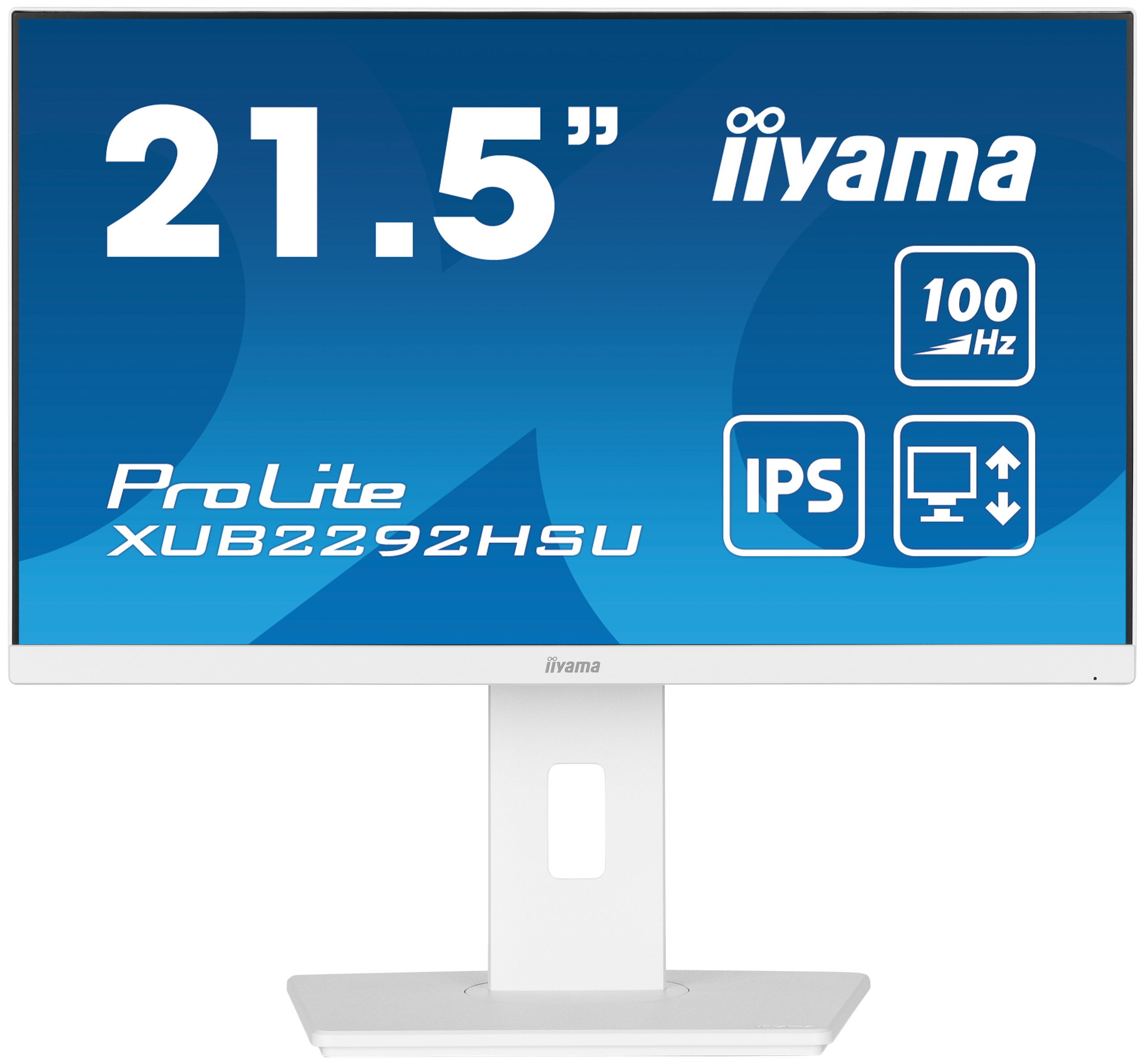 iiyama ProLite XUB2292HSU-W6 écran plat de PC 54,6 cm (21.5") 1920 x 1080 pixels Full HD LED Blanc