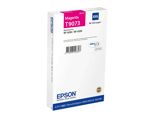 Epson C13T90734N cartouche d'encre 1 pièce(s) Original Rendement très élevé Magenta Epson C13T90734N cartouche d'encre 1 pièce(s) Original Rendement très élevé Magenta