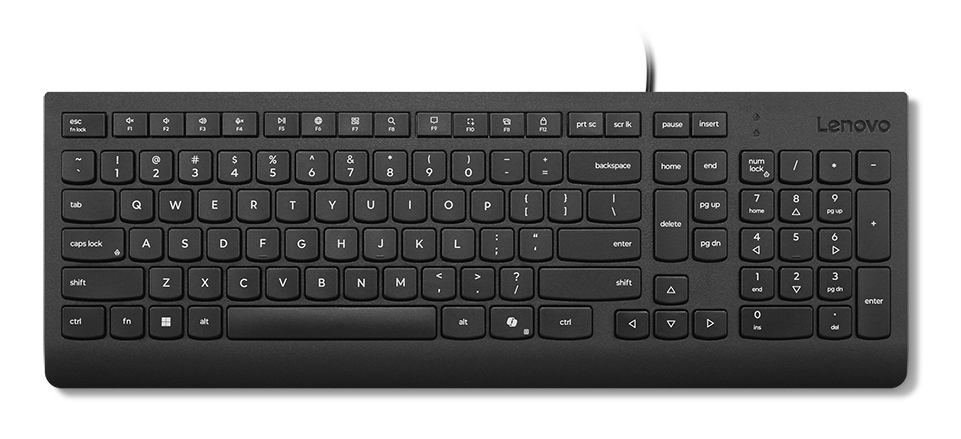 Lenovo 4Y41R64653 clavier maison/bureau USB Belge, Anglais Noir Lenovo 4Y41R64653 clavier maison/bureau USB Belge, Anglais Noir