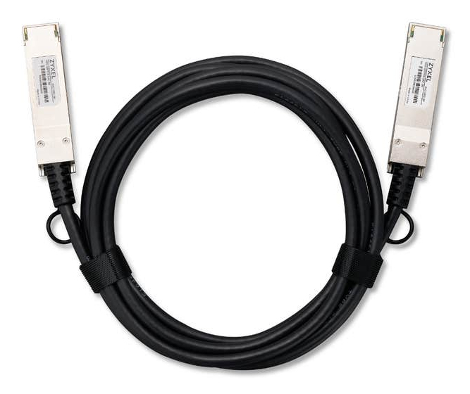 Zyxel DAC100G-3M-ZZ0101F câble InfiniBand et à fibres optiques QSFP28 DAC Noir