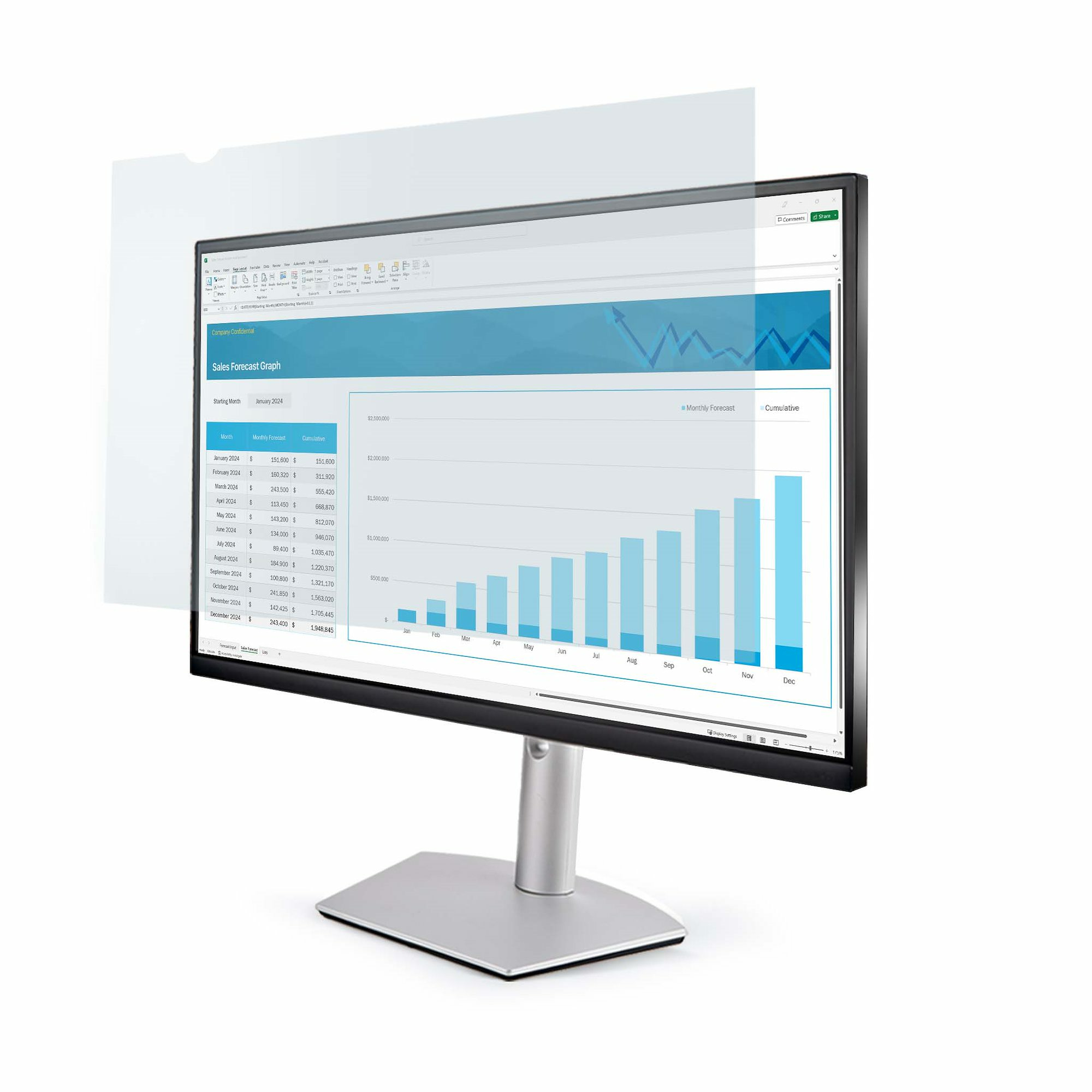 StarTech.com Filtre Anti-lumière Bleue 24 Pouces 16:9, Filtre BlueLight pour Moniteur d'Ordinateur 24", Réduit la Fatigue Oculaire, Options de Montage Doubles, Conforme TAA StarTech.com Filtre Anti-lumière Bleue 24 Pouces 16:9, Filtre BlueLight pour Moniteur d'Ordinateur 24", Réduit la Fatigue Oculaire, Options de Montage Doubles, Conforme TAA