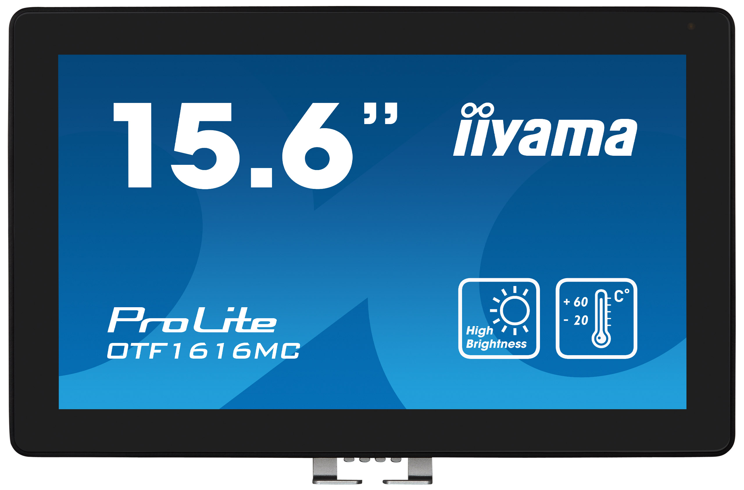 iiyama ProLite OTF1616MC-B1 écran plat de PC 39,6 cm (15.6") 1920 x 1080 pixels Full HD Écran tactile Noir iiyama ProLite OTF1616MC-B1 écran plat de PC 39,6 cm (15.6") 1920 x 1080 pixels Full HD Écran tactile Noir