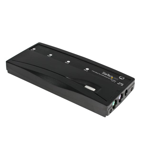 StarTech.com Switch KVM PS/2 VGA à 4 ports avec câbles StarTech.com Switch KVM PS/2 VGA à 4 ports avec câbles