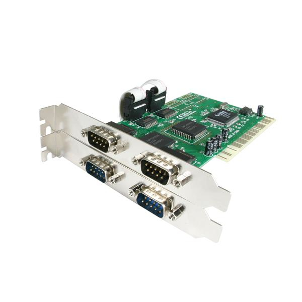 StarTech.com Carte PCI avec 4 ports DB-9 RS232 StarTech.com Carte PCI avec 4 ports DB-9 RS232