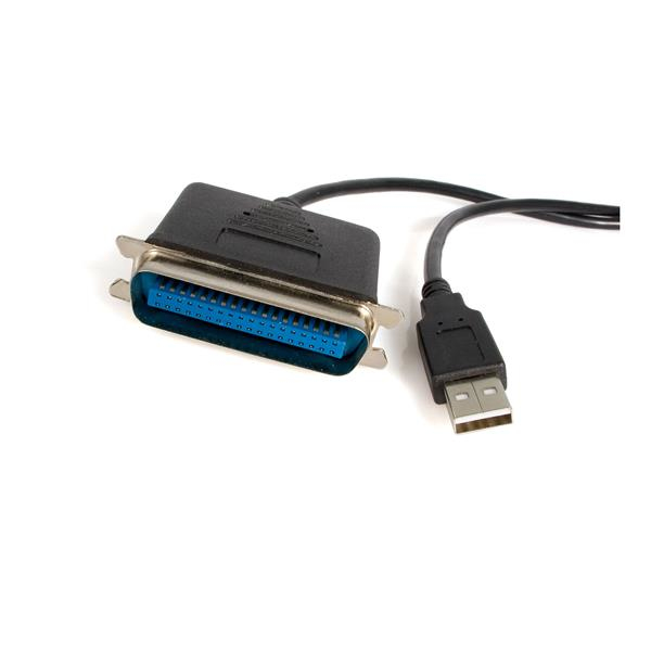 StarTech.com Câble Adaptateur de 1.80m USB vers 1 Port Parallèle pour Imprimante