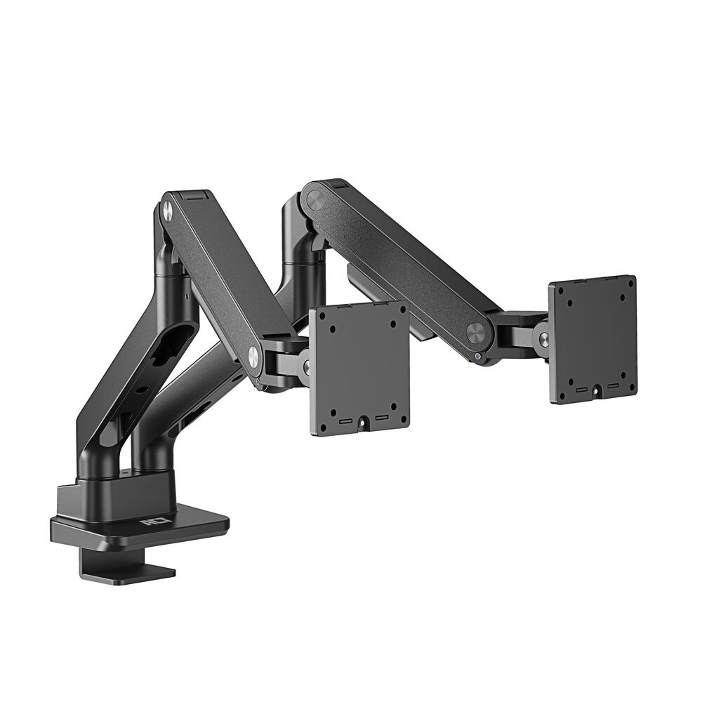 ACT Bras double moniteur office premium, avec vérin à gaz ACT Bras double moniteur office premium, avec vérin à gaz