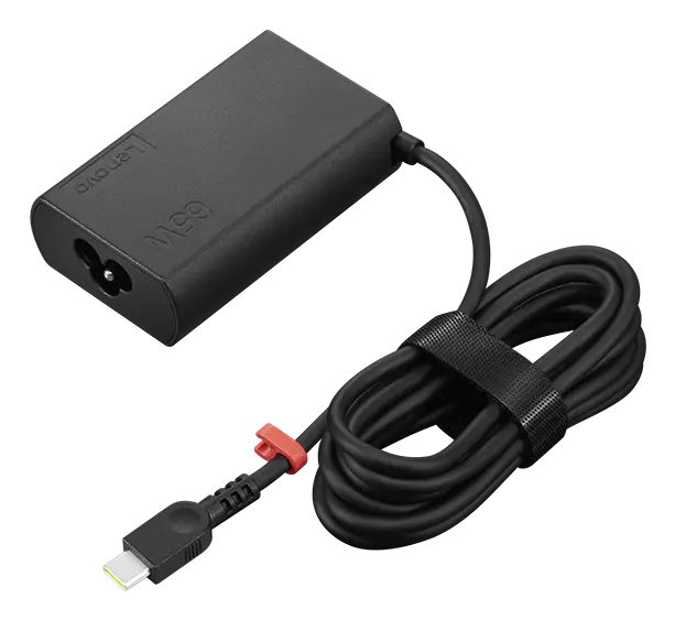Lenovo 4X21R04793 adaptateur de puissance & onduleur Intérieure 65 W Noir