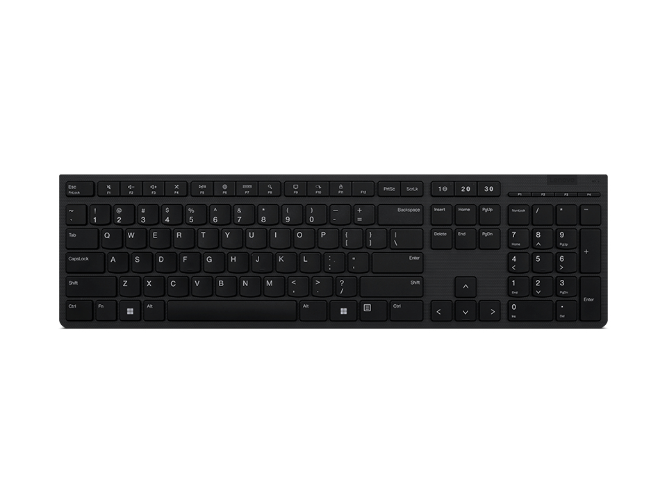 Lenovo 4Y41K04031 clavier RF sans fil + Bluetooth Belge, Anglais Gris Lenovo 4Y41K04031 clavier RF sans fil + Bluetooth Belge, Anglais Gris