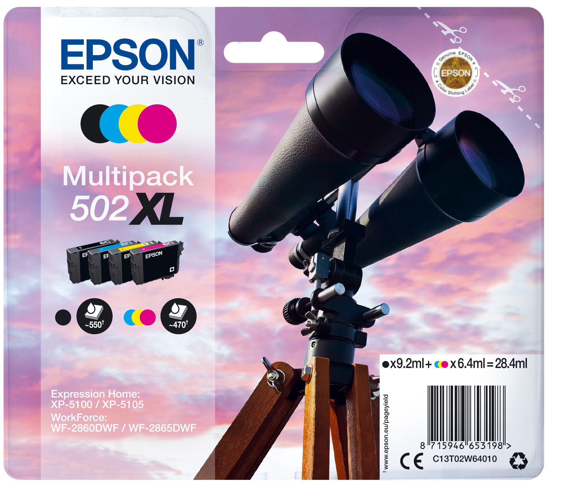Epson 502XL Multipack Epson 502XL Multipack