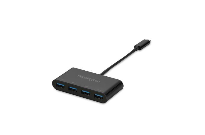 Kensington CH1200 Hub 4 ports USB-C® 10 Gbits/s Kensington CH1200 Hub 4 ports USB-C® 10 Gbits/s